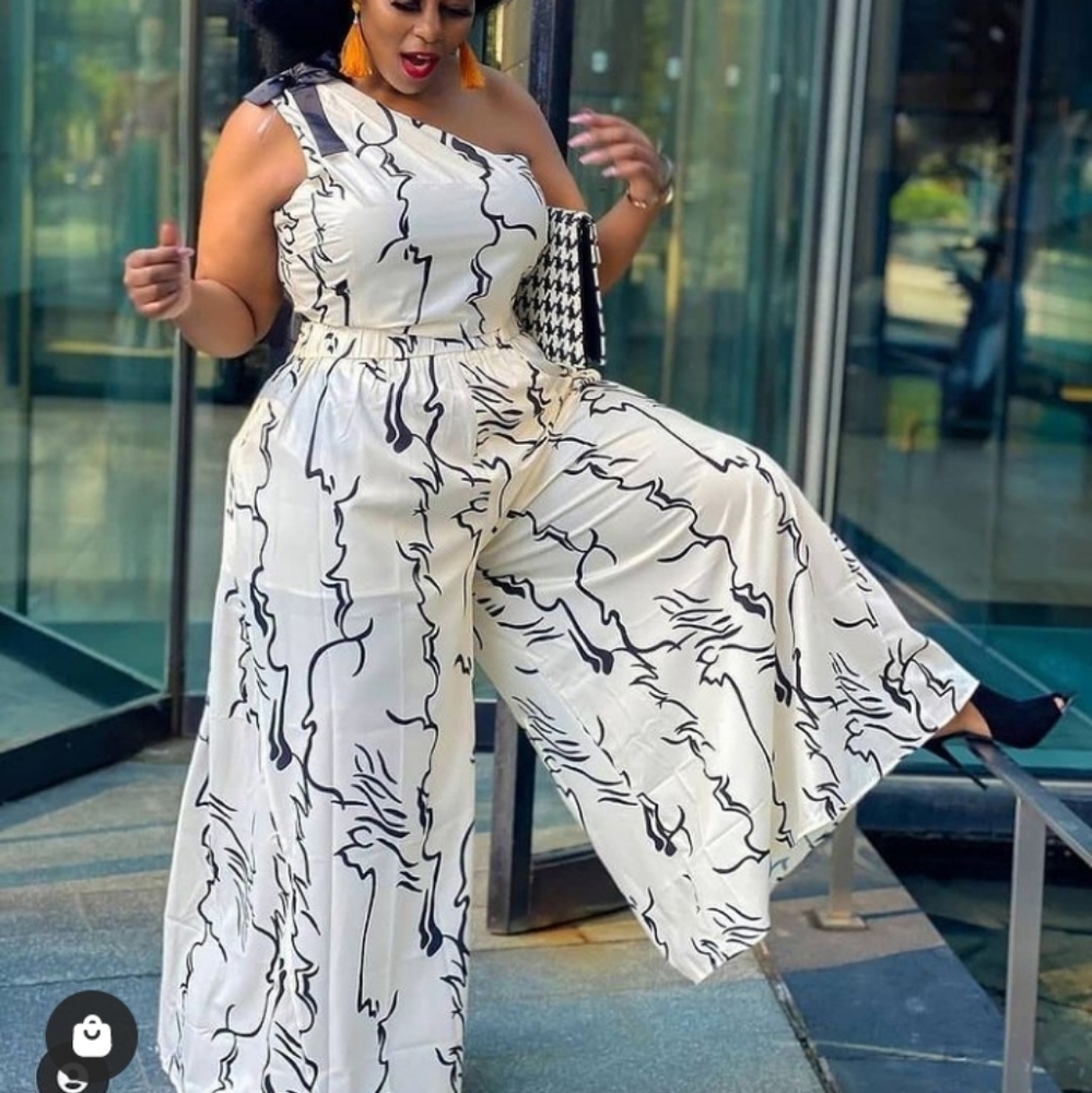 2 Piece Wideleg Palazzo Pants and Top